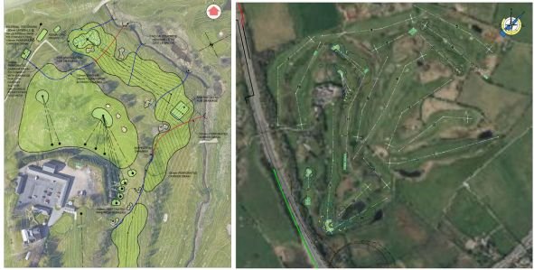 golf course mapping